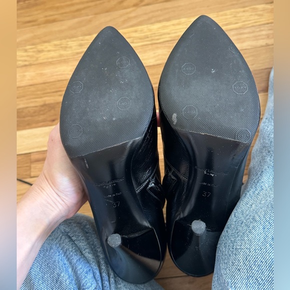 saint laurent lace up booties ankle boots - Picture 8 of 14